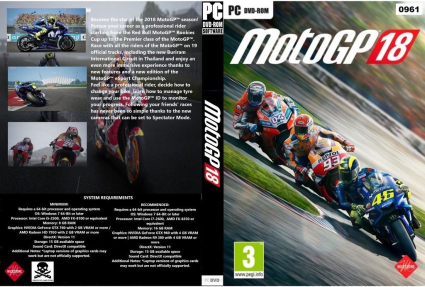 MotoGP 22 (PC GAME DOWNLOAD CODE) (NO DVD/CD) Price in India - Buy