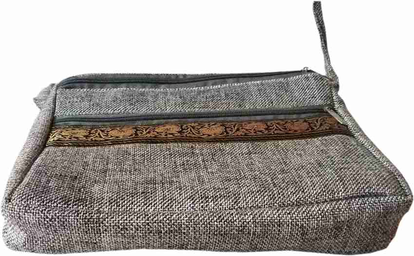 auk Grey Sling Bag Casual Jute Shabnam bag For Girl s Women s. Grey Price in India Flipkart