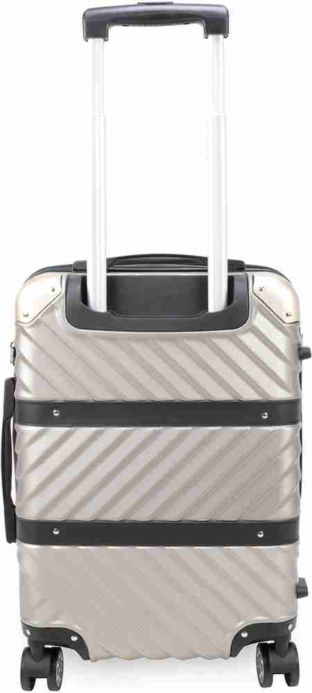 ZEVOG Vitton Cabin Luggage Champagne Gold color 20 Inch Cabin
