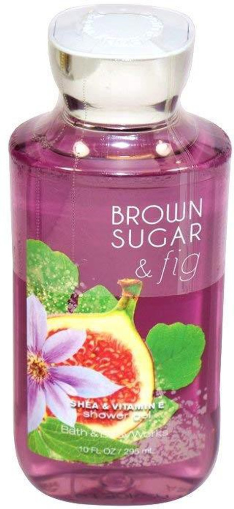 BATH BODY WORKS Pleasures Brown Sugar Fig Shower Gel 10 oz