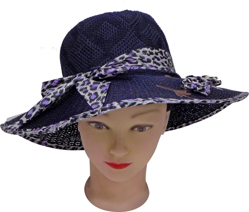 CONFIDENCE Fancy Hat for Girls, New Arrival Hat for Beach, Beautiful Flower  Printed Summer Hat for Girls and Women Use, Blue Price in India - Buy  CONFIDENCE Fancy Hat for Girls, New