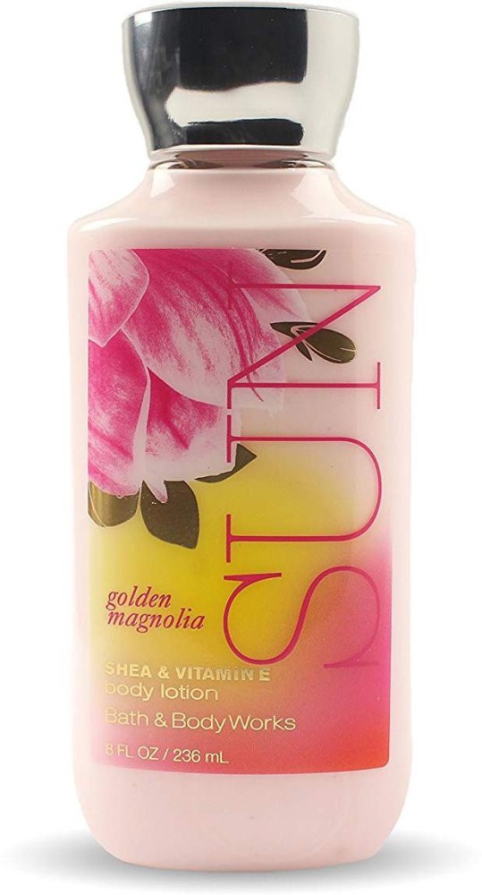 BATH BODY WORKS Golden Magnolia SUN Body Lotion 8 fl oz 236 mL