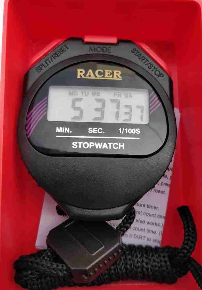 Racer 3 button Digital Stop Watch Price in India Buy Racer 3 button Digital Stop Watch online at Flipkart