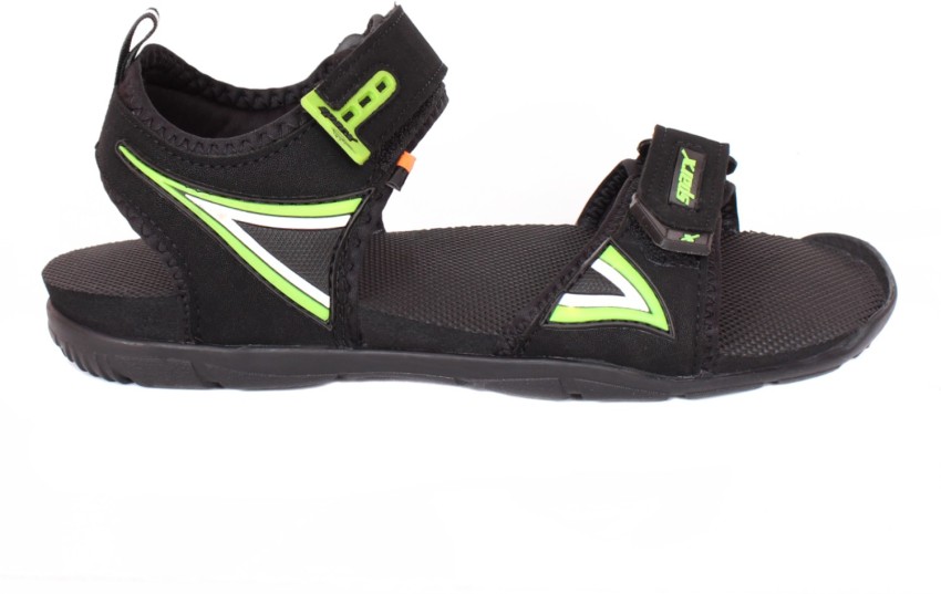 Sparx Men Black Green Sports Sandals Buy Sparx Men Black Green