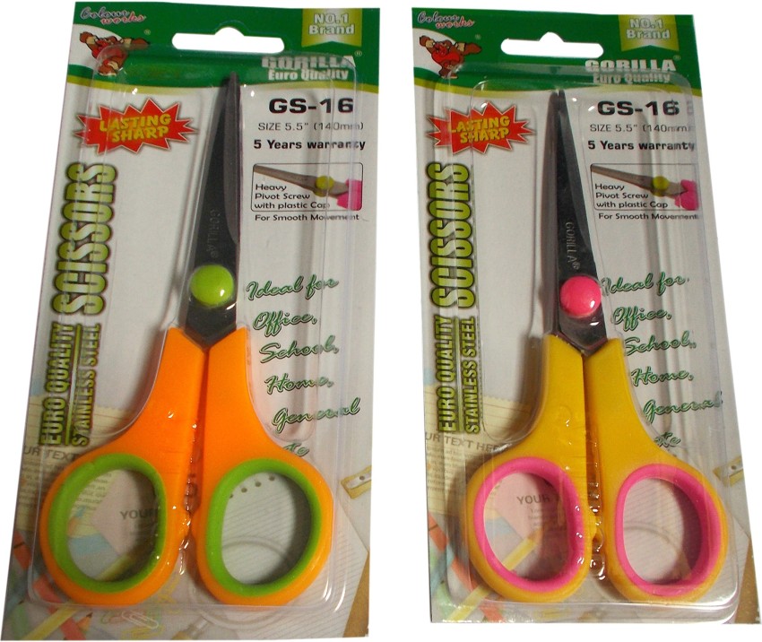  Kores School Scissors Soft Grip 140mm