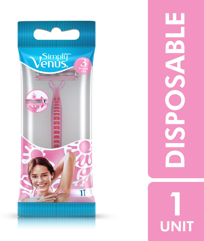 Gillette Simply Venus 3 Hair Removal Razors for Women Price in