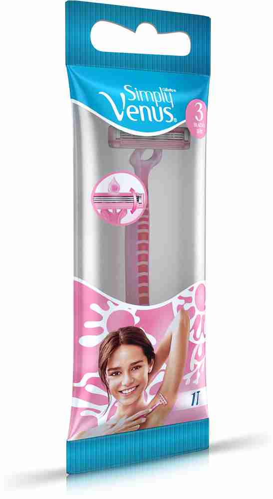 Gillette Simply Venus 3 Hair Removal Razors for Women Price in