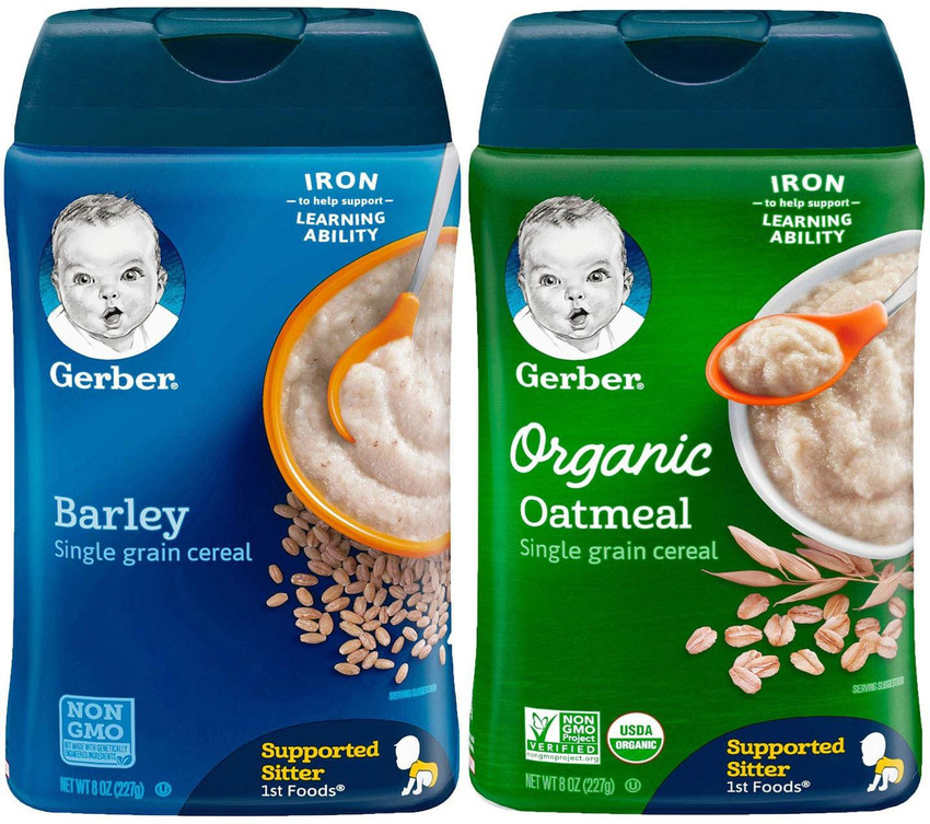 Gerber barley hot sale cereal