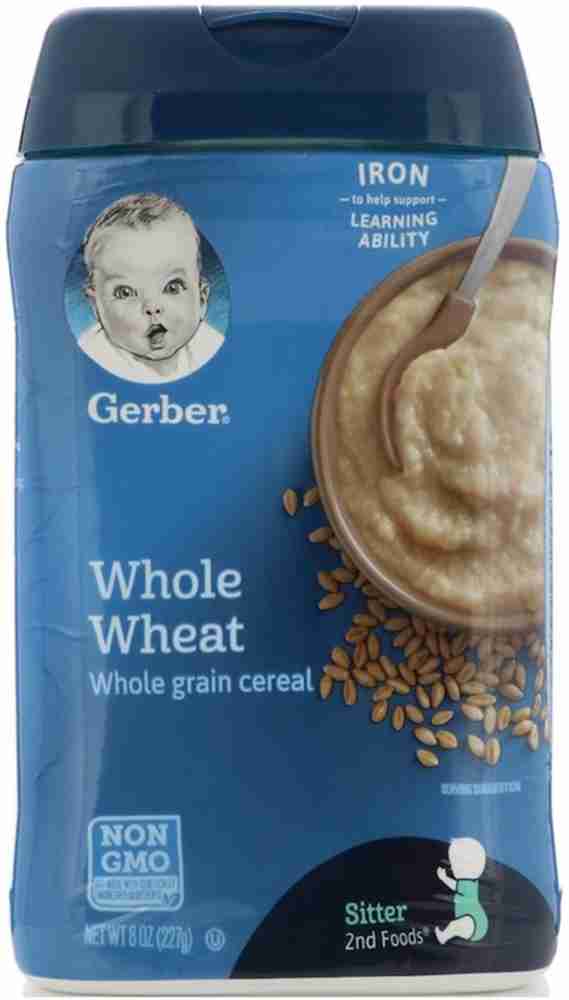 Gerber whole wheat store cereal