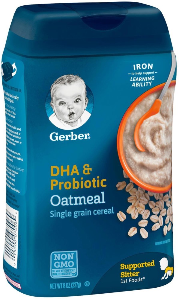 Oatmeal Single Grain Cereal for Babies, 8oz