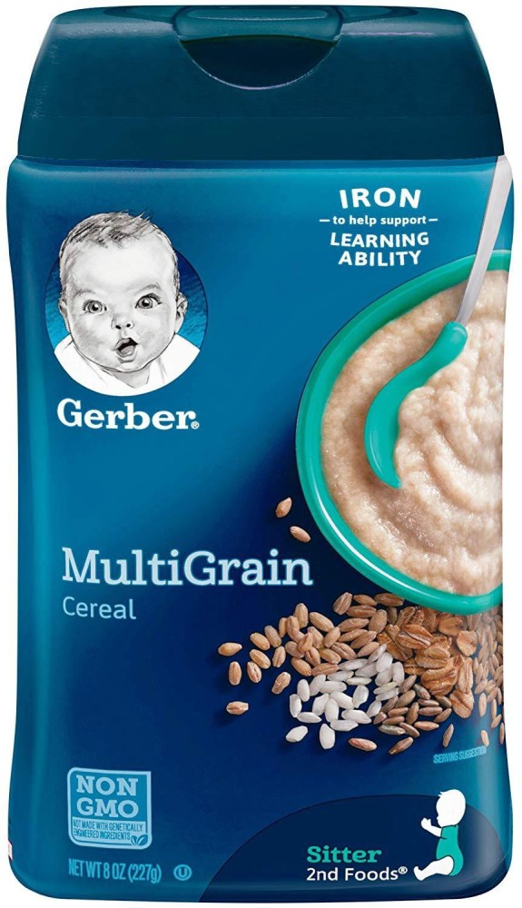 Gerber baby cereal hot sale multigrain