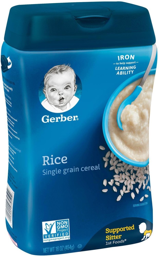 GERBER® Stage 1 Rice Baby Cereal 227 g, 227 GR 