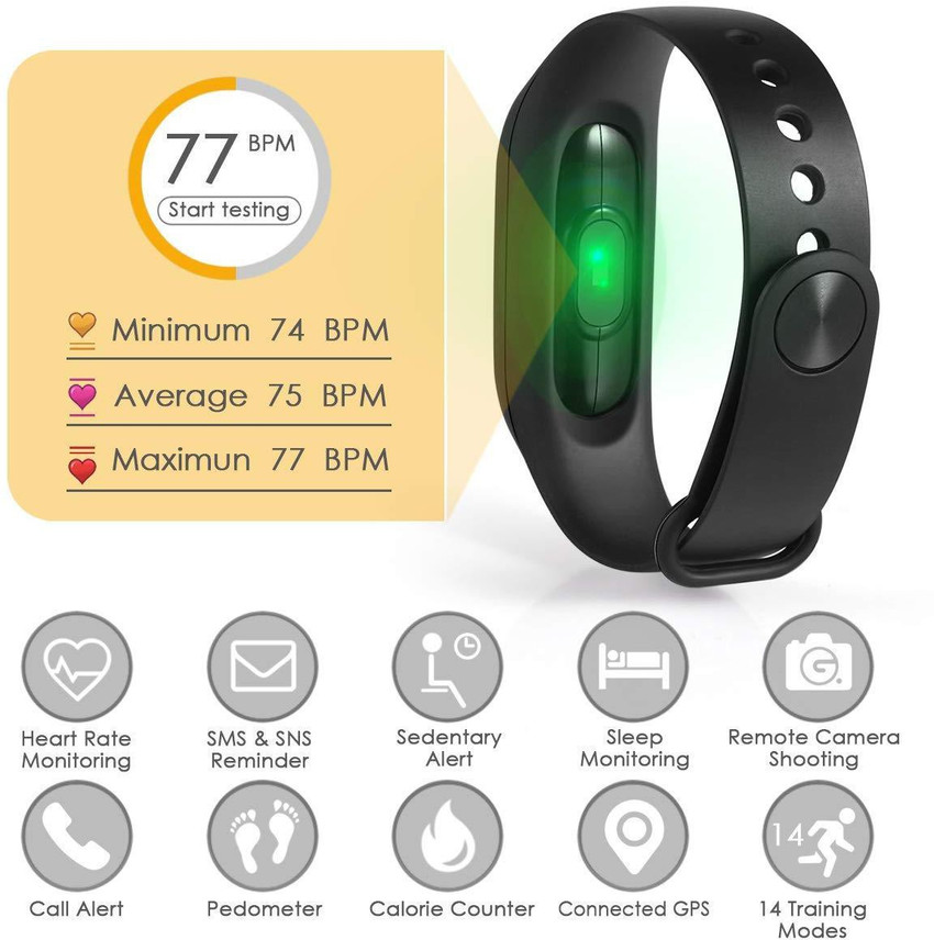 M3 heart rate monitor smart band deals