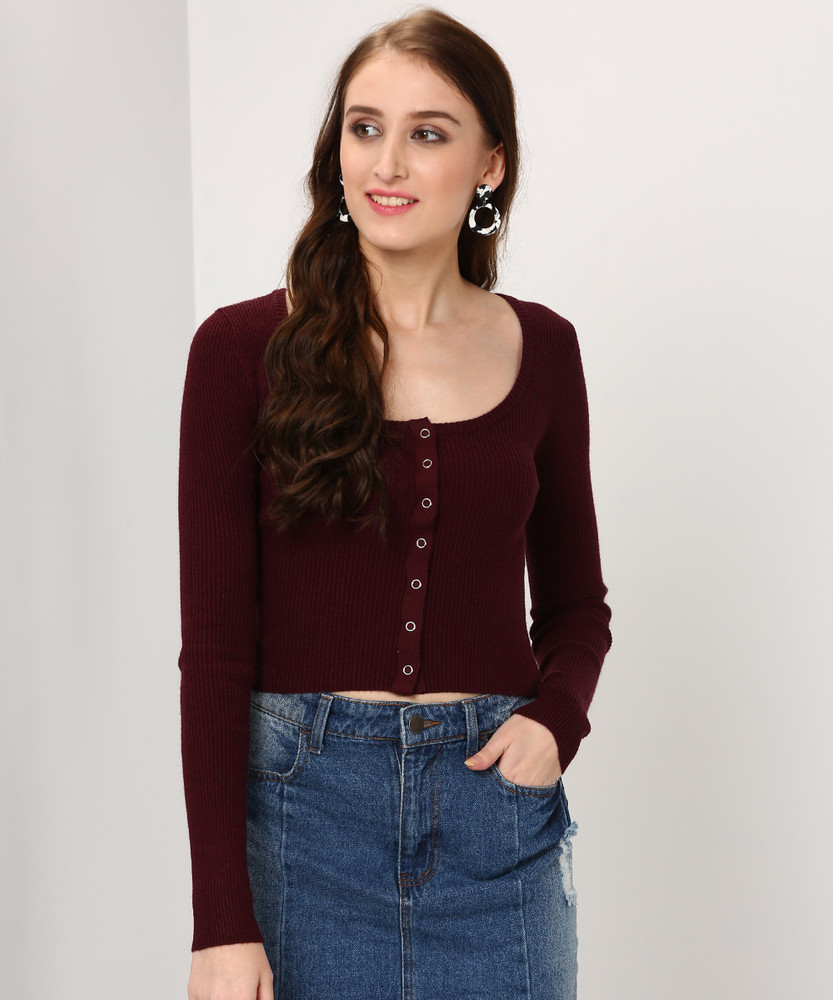 Burgundy sweater forever 21 online