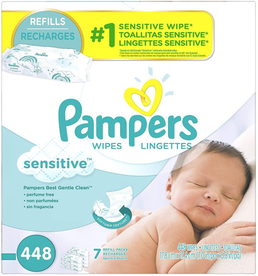  WaterWipes Sensitive Baby Wipes, 28 Count (Pack of 7) : Baby