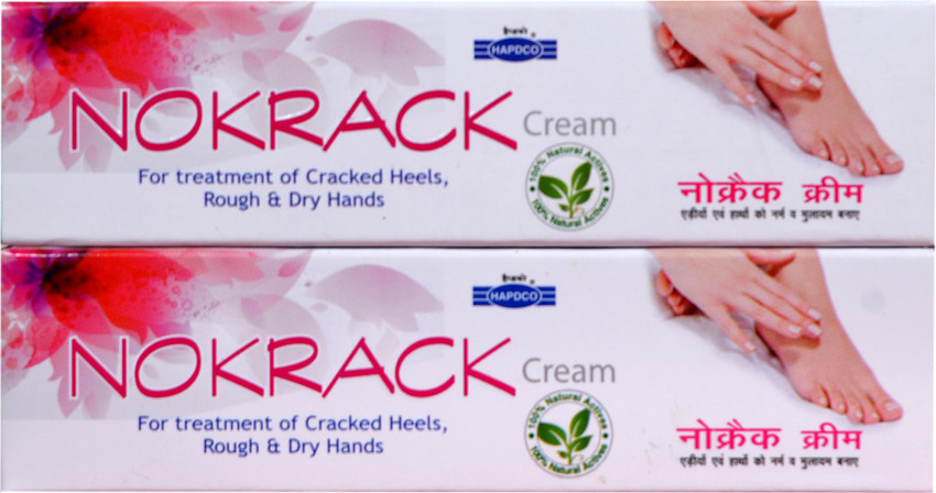 HAPDCO NOKRACK CREAM FOR TREATMENT OF CRACKED HEELS ROUGH DRY