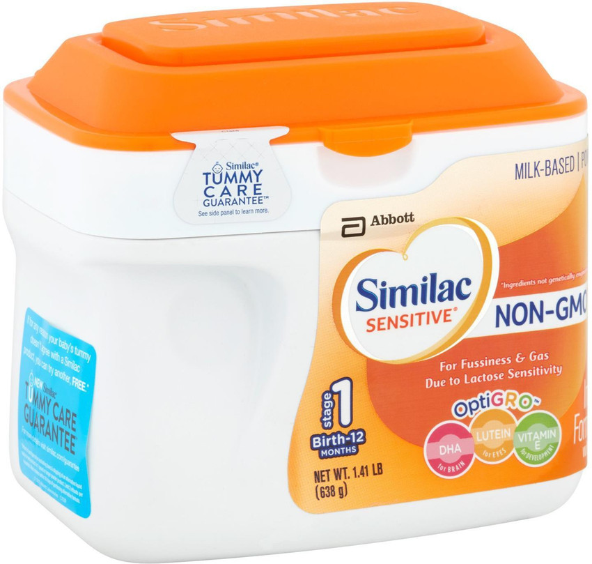 Similac sensitive non gmo clearance