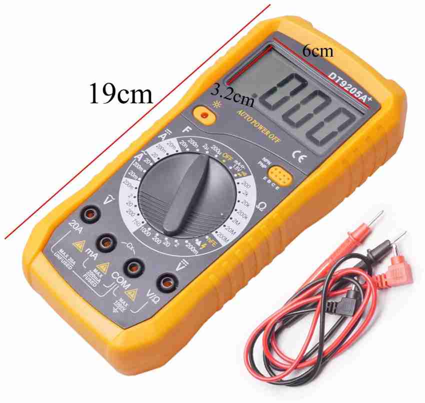 LCD Digital Multimeter Mini Multimeter Voltmeter Ammeter Ohm