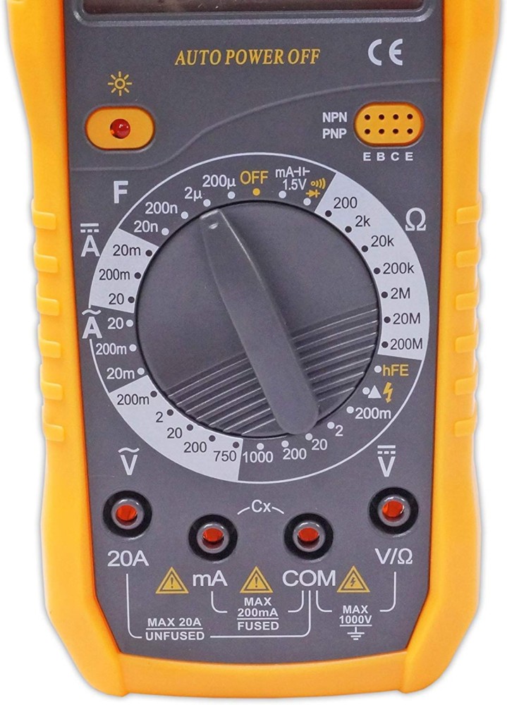 LCD Digital Multimeter Mini Multimeter Voltmeter Ammeter Ohm