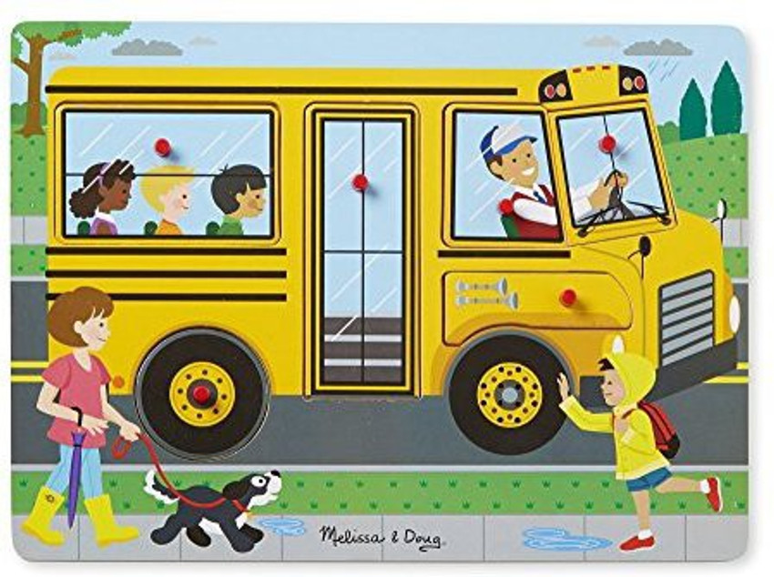 Melissa and doug bus outlet