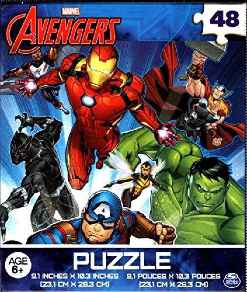 Marvel Avengers 48-Pieces Jigsaw Puzzle
