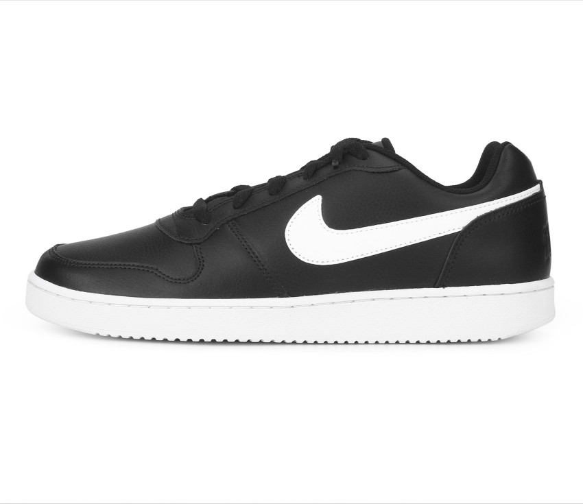 Nike ebernon low black sales white