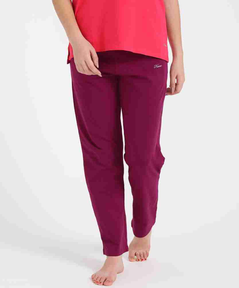 Hanes maroon online sweatpants