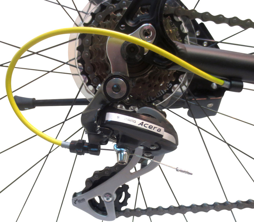 Frog M4 Carbine Dual Disc Brake Bike For Adults Black Yellow