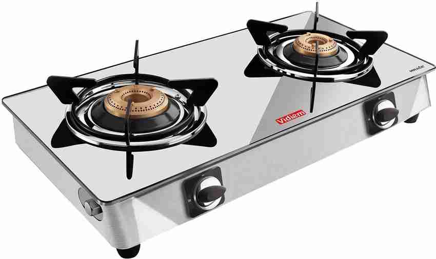 Vidiem gas stove 2 best sale burner stainless steel