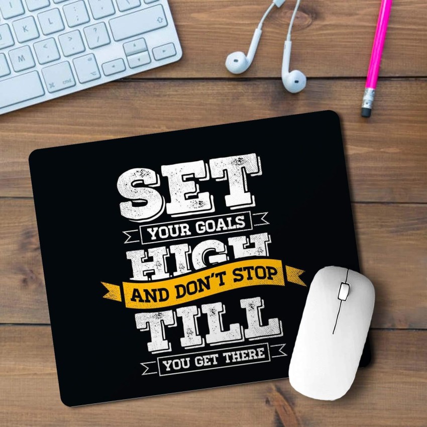 You got this mousepad with quotes