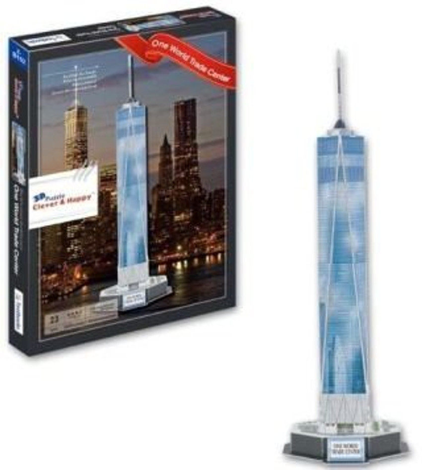Genrc One World Trade Center Building New York 3 D Model Kit by