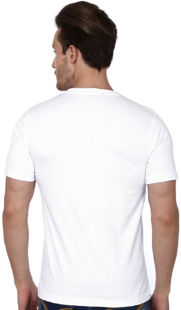 Supreme Printed, Graphic Print, Typography Men Round Neck White T