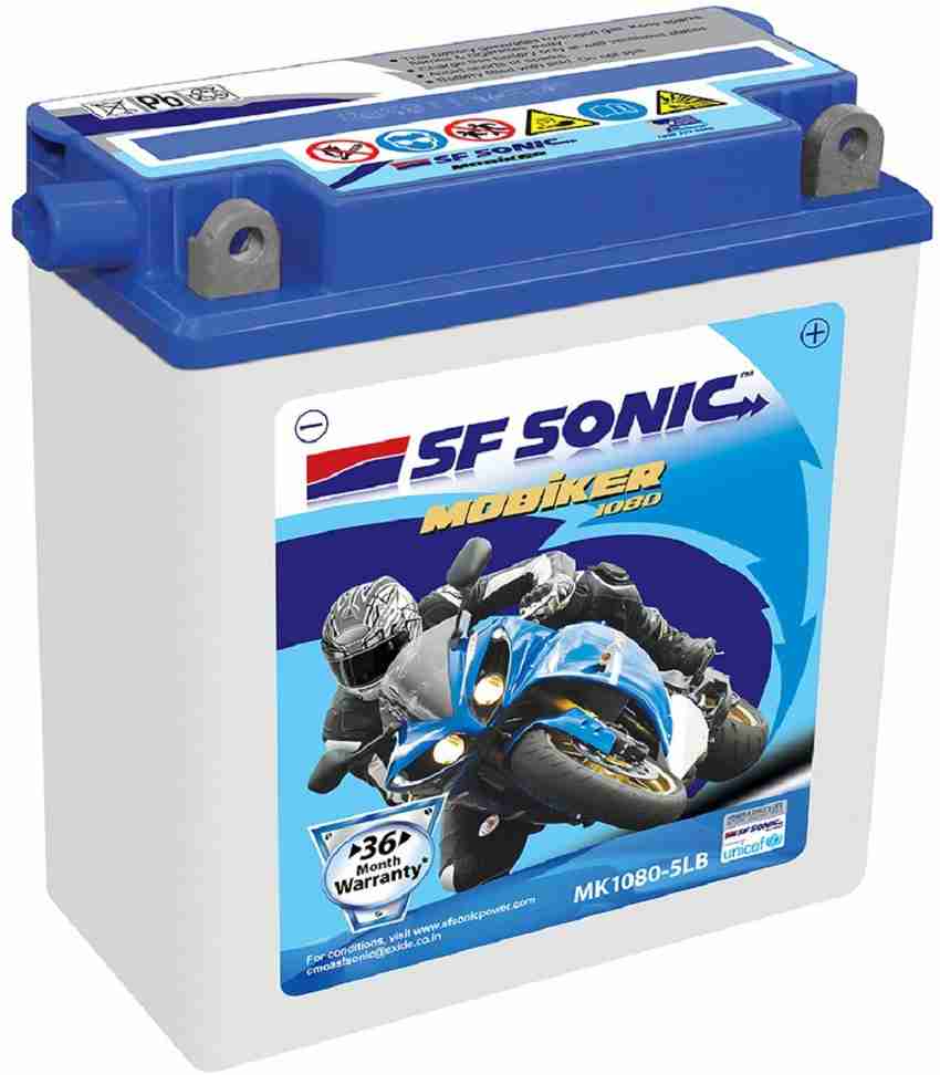 Sf sonic store car battery price