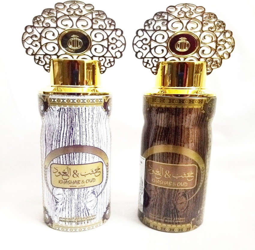ARABIYAT KHASHAB AND OUD WHITE AND KHASHAB AND OUD Perfume Body Spray For Men Women