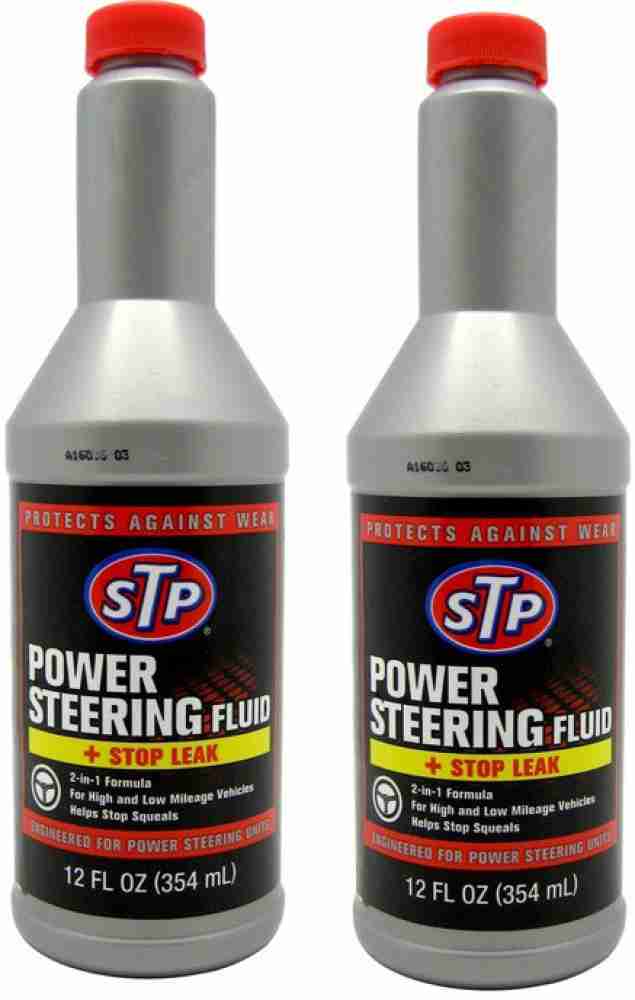 Power Steering Fluid + Stop Leak