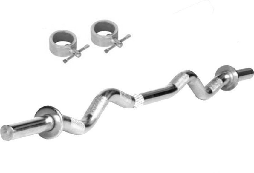 StepInnStore BEST QUALITY 3 FT CURL ROD FOR BICEPS AND TRICEPS