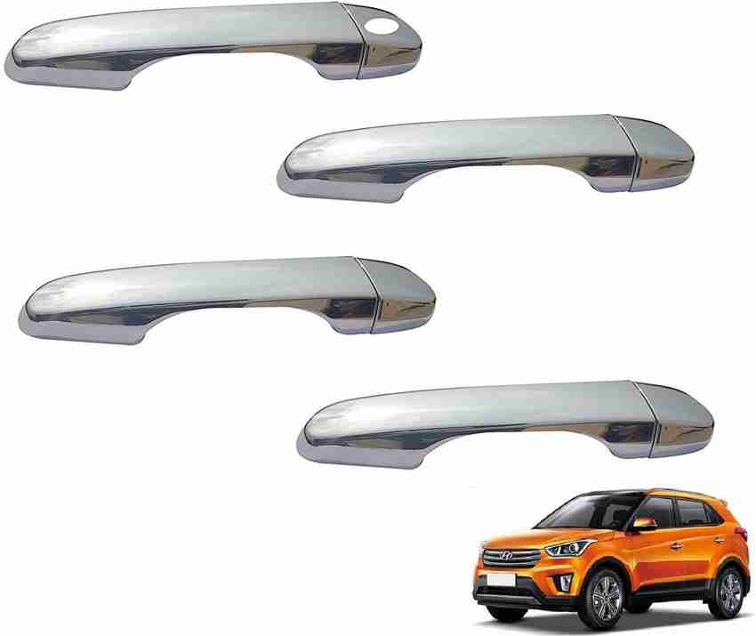 Hyundai creta chrome door hot sale handles