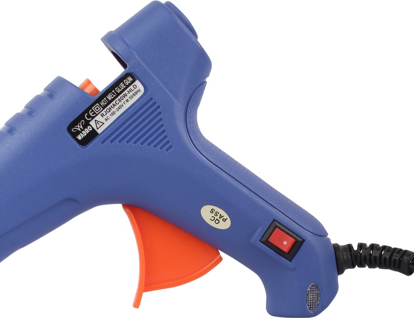 Wadro CROWN 80 WHot Melt Glue gun with 15 Hot Melt Glue Sticks