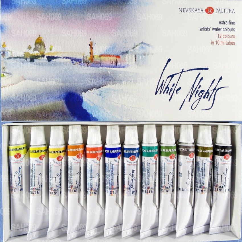 Acrylic Paint Set 24 Colors (0.41 oz, 12 ml) Paint Kit For Artists