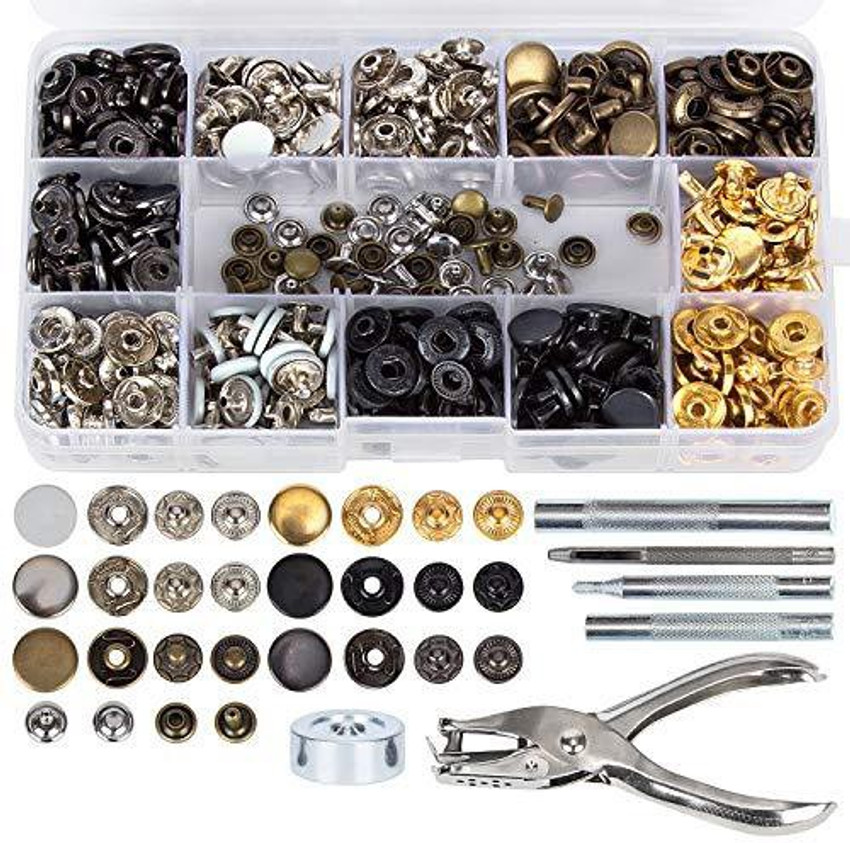 Button rivets sales for leather