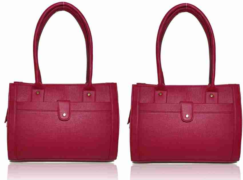 Buy AZED Collections Women Pink Shoulder Bag Maroon & Maroon 