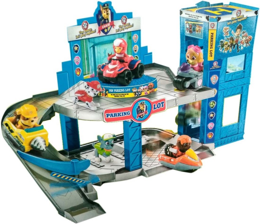 Paw shops patrol vehicle lot