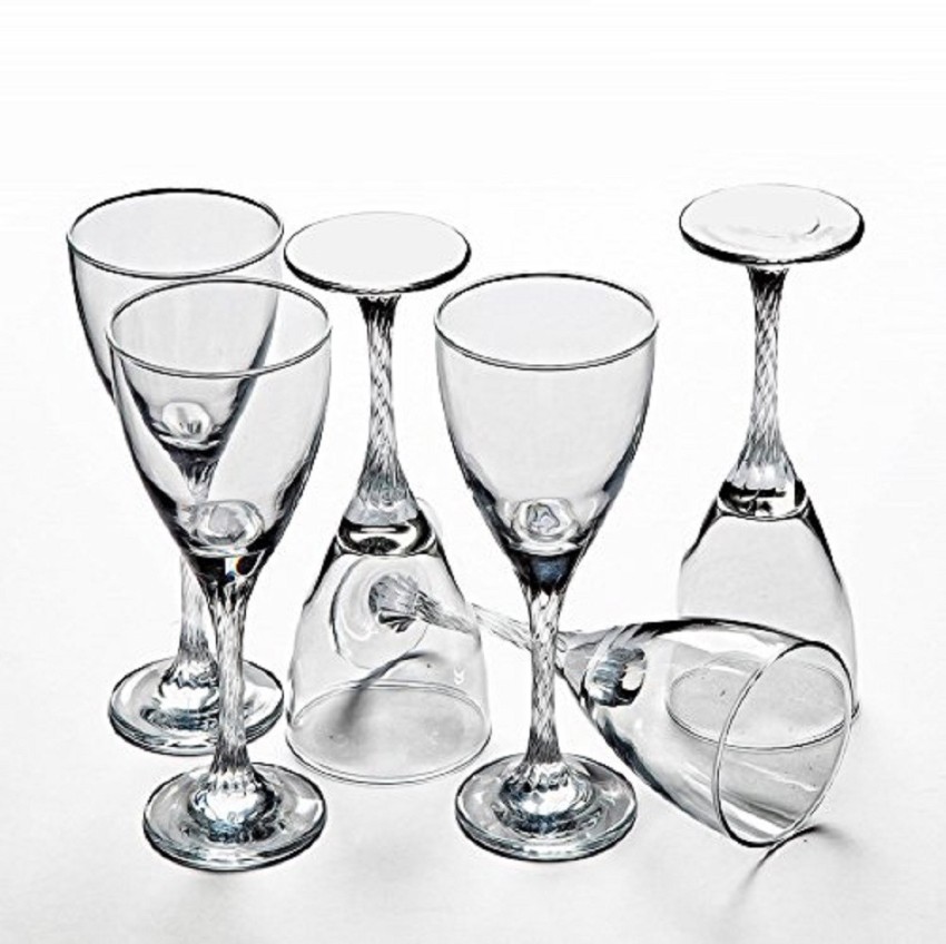 RUPAVATIYA (Pack of 6) (Pack of 6) Wine Glass - Glass Set Wine Glass Price  in India - Buy RUPAVATIYA (Pack of 6) (Pack of 6) Wine Glass - Glass Set  Wine Glass online at