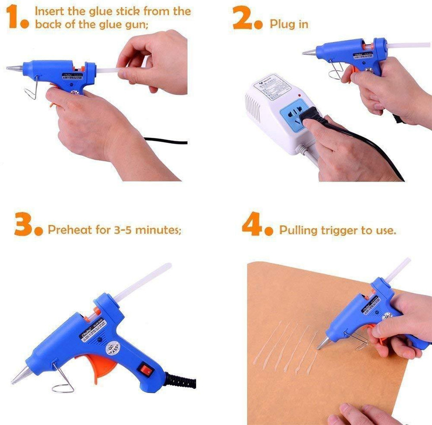 How to use deals glue gun