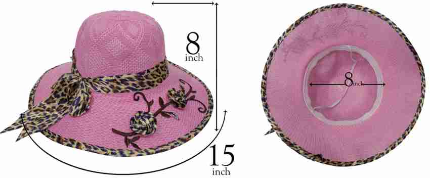 BOXO Fancy Hats And Caps For Girls, Summer Hats For Women Stylish, Pink  Price in India - Buy BOXO Fancy Hats And Caps For Girls, Summer Hats For  Women Stylish, Pink online