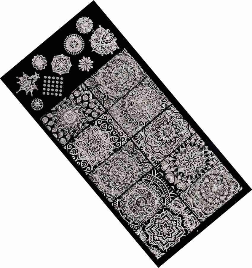 STZ 19 Designs-in-One Nail Art Stamping Plate - Price in India, Buy STZ 19  Designs-in-One Nail Art Stamping Plate Online In India, Reviews, Ratings &  Features