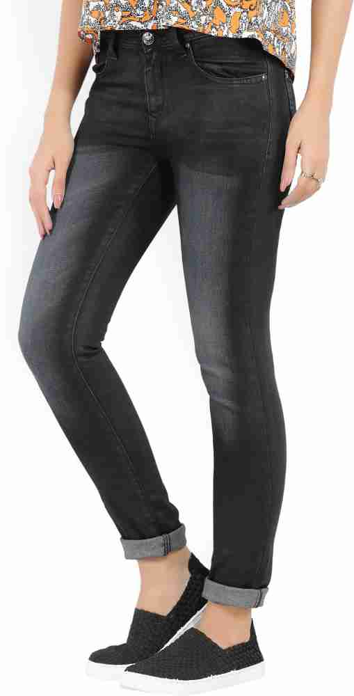 LEE Skinny Women Black Jeans - Buy WAX COATED BRUSHED INDIGO LEE Skinny  Women Black Jeans Online at Best Prices in India