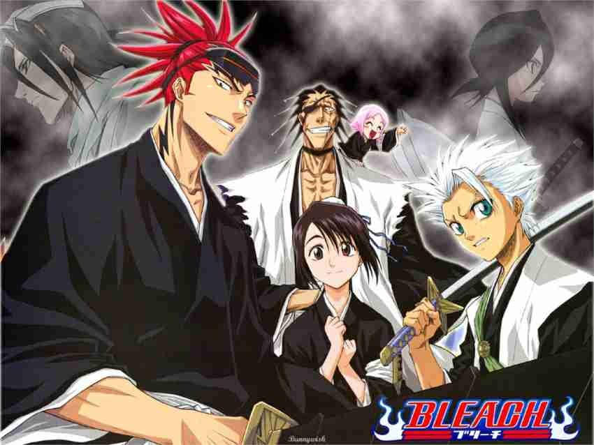 Anime Bleach Renji Abarai Fan Art HD Wall Poster, 300 GSM Printed Poster