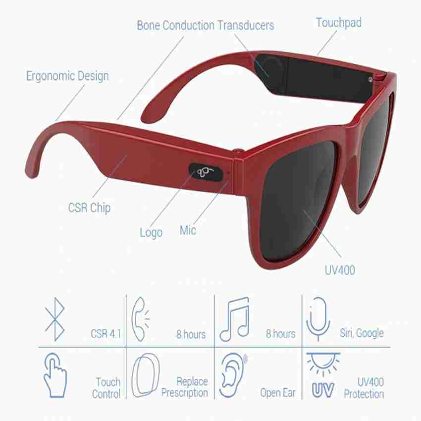 Conduction glasses best sale