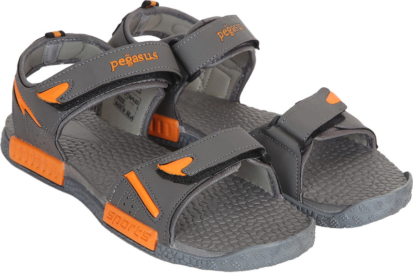 PEGASUS Men Grey Sports Sandals Buy PEGASUS Men Grey Sports